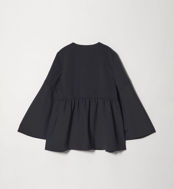 UNITED ARROWS「LIGHT SPONGY フリル コート」|その他|