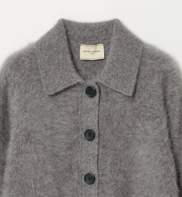 UNITED ARROWS「フォックスカシミヤ ニットポロ カーディガン」|カーディガン|