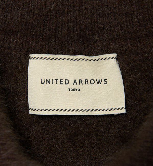 UNITED ARROWS「フォックスカシミヤ ニットポロ カーディガン」|カーディガン|