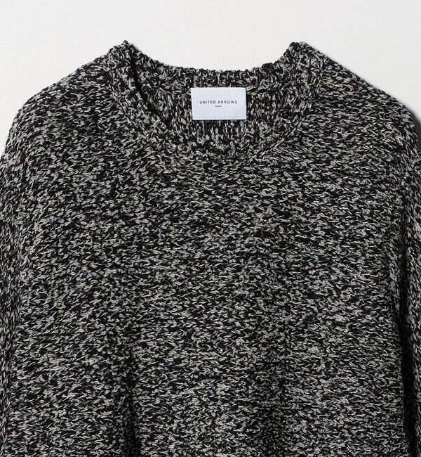 UNITED ARROWS「ミックスカラー ペプラム ニット ‐ウォッシャブル‐」|ニット・セーター|