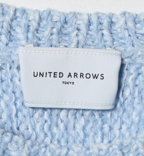 UNITED ARROWS「ミックスカラー ペプラム ニット ‐ウォッシャブル‐」|ニット・セーター|
