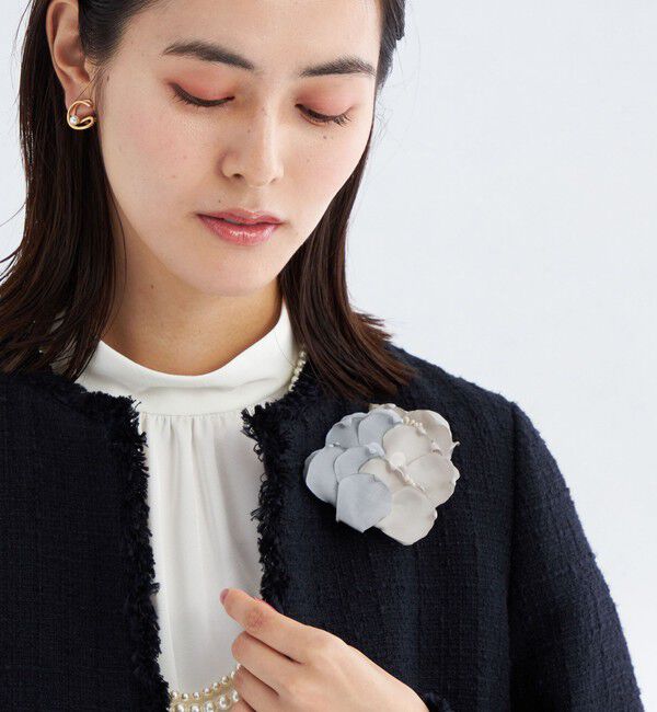 UNITED ARROWS green label relaxing「フラワーミックス コサージュ」|ブローチ・コサージュ|