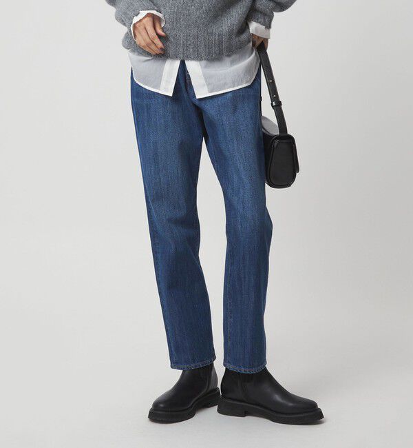 UNITED ARROWS green label relaxing「［ size SHORT / TALLあり ］SIGNATURE シグネチャー デニム パンツ」|デニム|COBALT