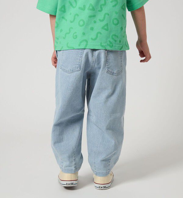 UNITED ARROWS green label relaxing「ストレッチ デニム カーブパンツ / キッズ  100cm-160cm - ストレッチ -」|デニム|