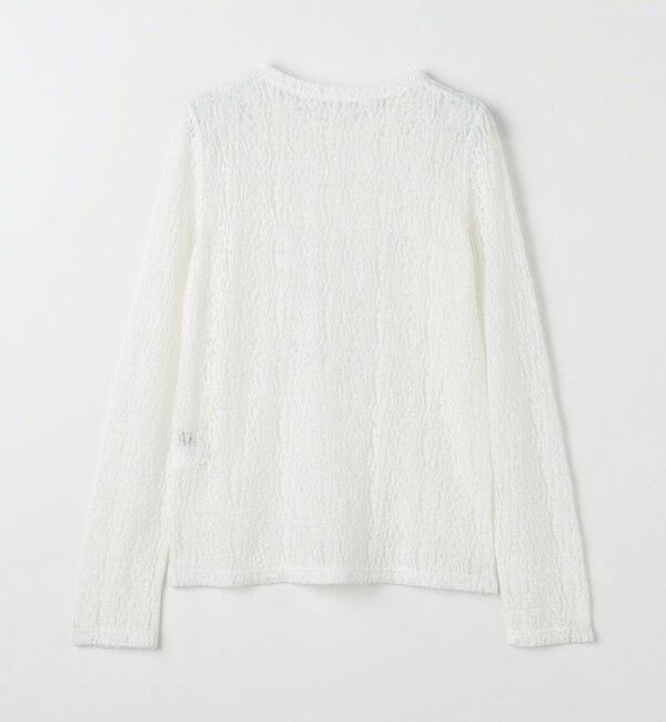 UNITED ARROWS green label relaxing「【WEB限定】＜at ease＞レース プルオーバー カットソー」|Tシャツ・カットソー|