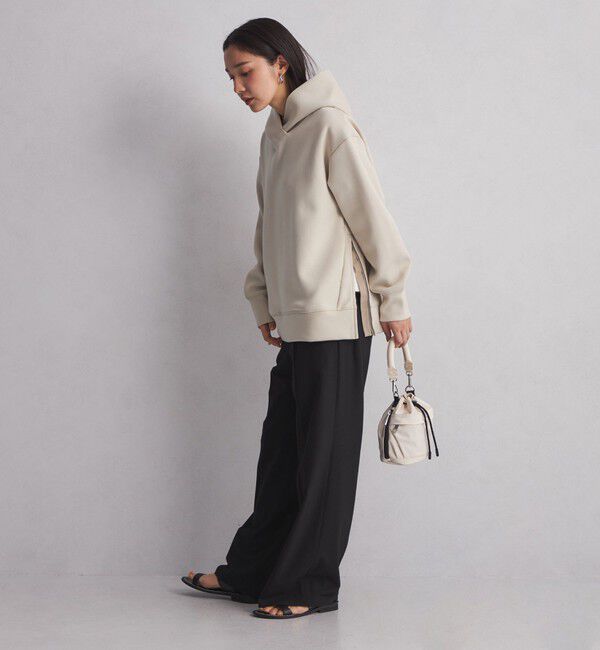 UNITED ARROWS green label relaxing「【WEB限定】＜at ease＞ダンボール フーディ」|パーカー|