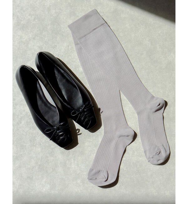 UNITED ARROWS green label relaxing「＜MAEE＞コンプレッション ソックス（コットンシアー）」|ソックス|