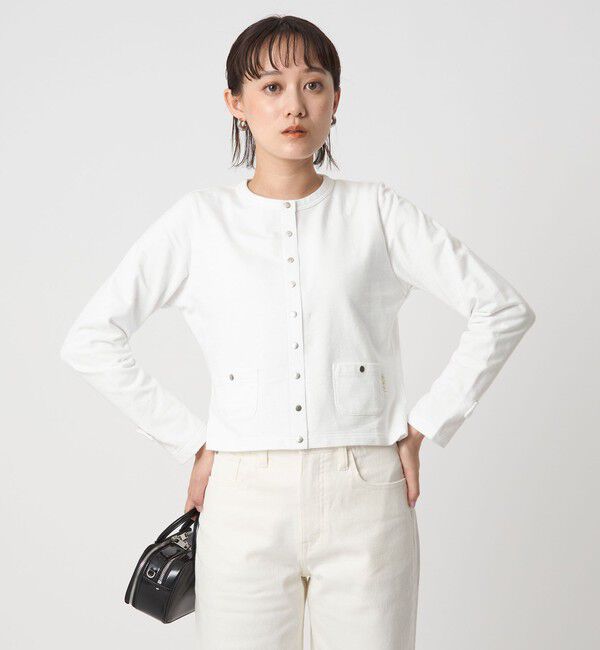 UNITED ARROWS green label relaxing「＜To b. by agnes b.コラボ＞ドットボタン カーディガン」|カーディガン|