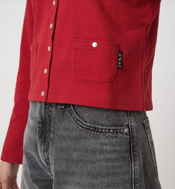 UNITED ARROWS green label relaxing「＜To b. by agnes b.コラボ＞ドットボタン カーディガン」|カーディガン|