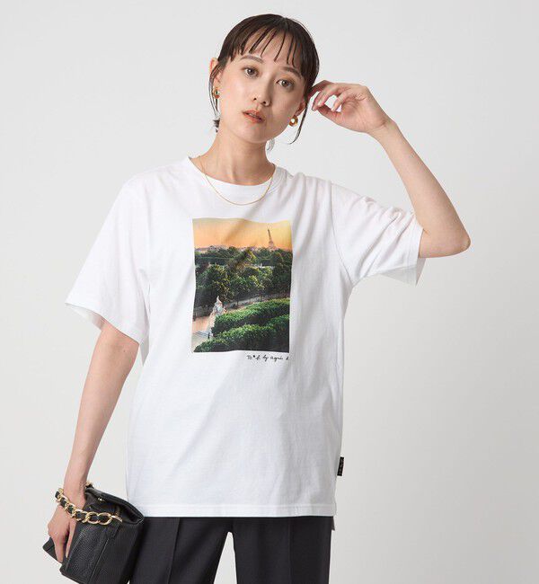UNITED ARROWS green label relaxing「＜To b. by agnes b.コラボ＞フォト ショートスリーブ Tシャツ」|Tシャツ・カットソー|