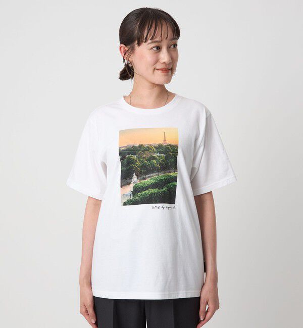 UNITED ARROWS green label relaxing「＜To b. by agnes b.コラボ＞フォト ショートスリーブ Tシャツ」|Tシャツ・カットソー|