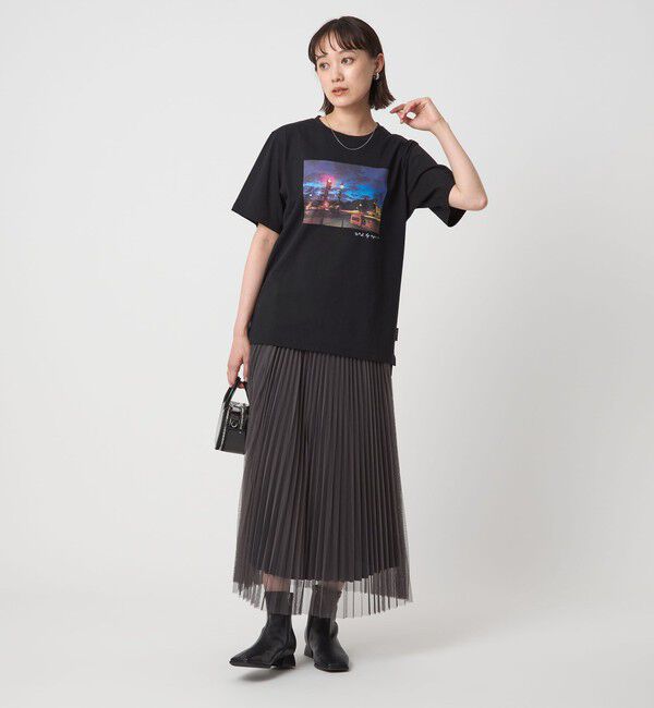 UNITED ARROWS green label relaxing「＜To b. by agnes b.コラボ＞フォト ショートスリーブ Tシャツ」|Tシャツ・カットソー|