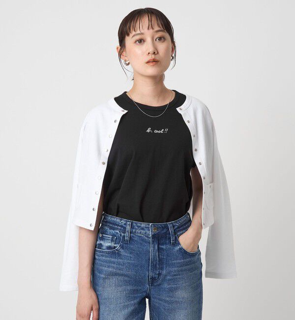 UNITED ARROWS green label relaxing「＜To b. by agnes b.コラボ＞ロゴ ショートスリーブ Tシャツ」|Tシャツ・カットソー|