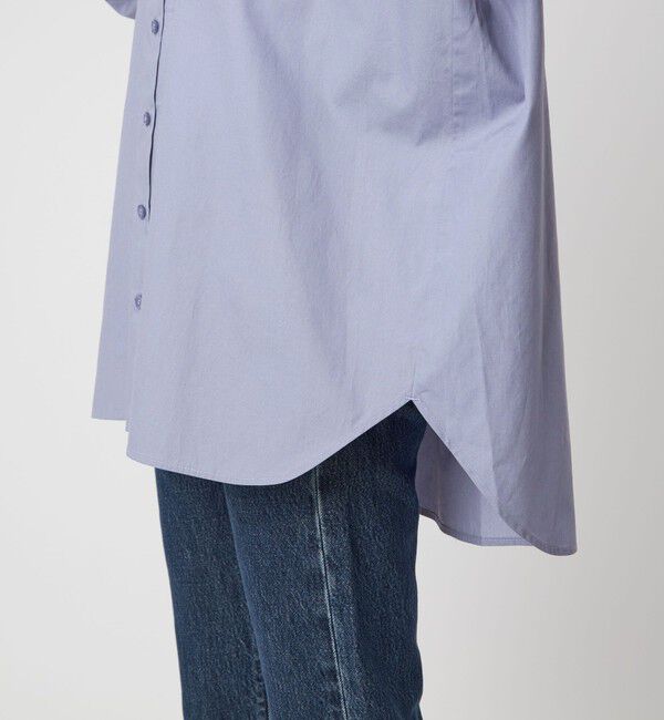 UNITED ARROWS green label relaxing「＜To b. by agnes b.コラボ＞エンブロイダリー オーバーサイズ シャツ」|シャツ・ブラウス|