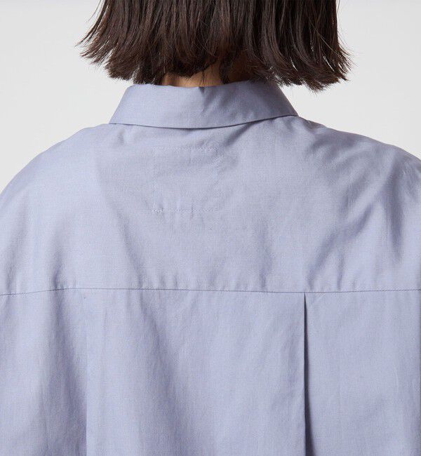 UNITED ARROWS green label relaxing「＜To b. by agnes b.コラボ＞エンブロイダリー オーバーサイズ シャツ」|シャツ・ブラウス|