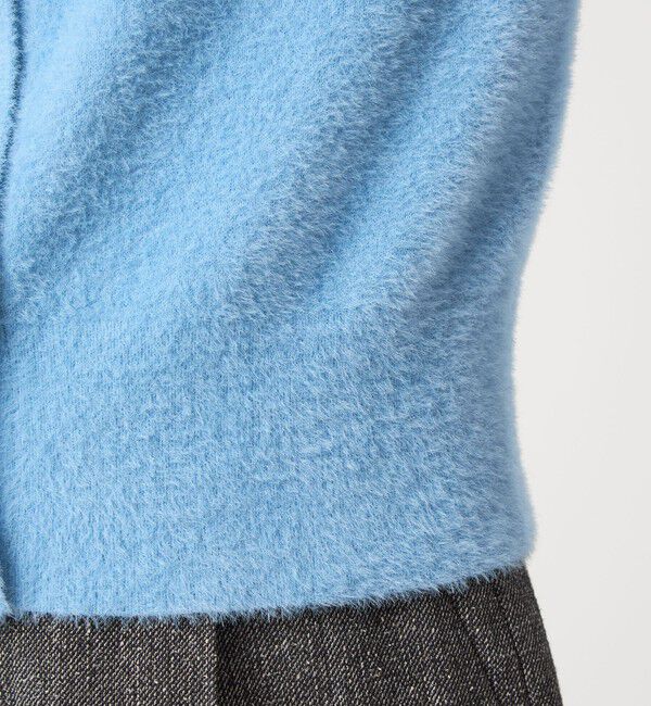 UNITED ARROWS green label relaxing「フラッフフェザー ショートスリーブ ニット カーディガン -ウォッシャブル-」|カーディガン|