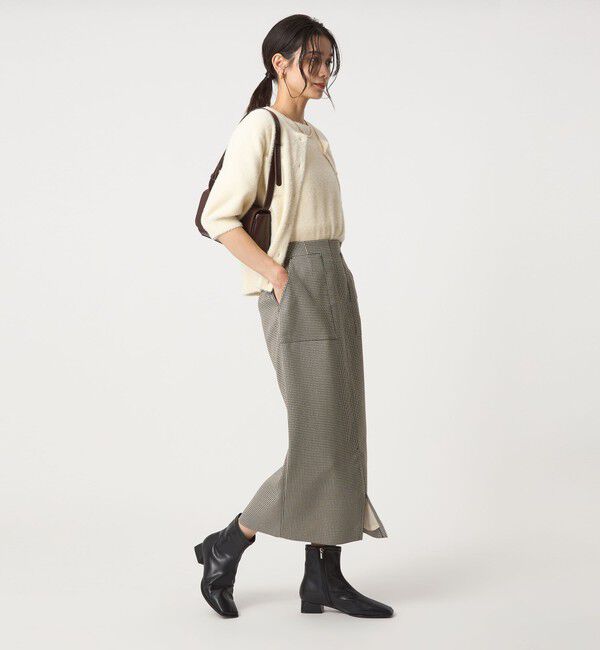 UNITED ARROWS green label relaxing「［size SHORTあり］キチントボトムス Iライン スリム タイト スカート」|タイト|