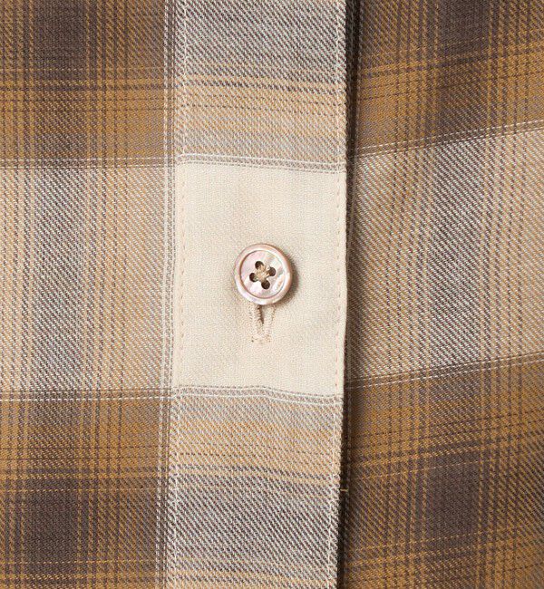 UNITED ARROWS green label relaxing「［size SHORTあり］シアー チェック シャツ」|シャツ・ブラウス|