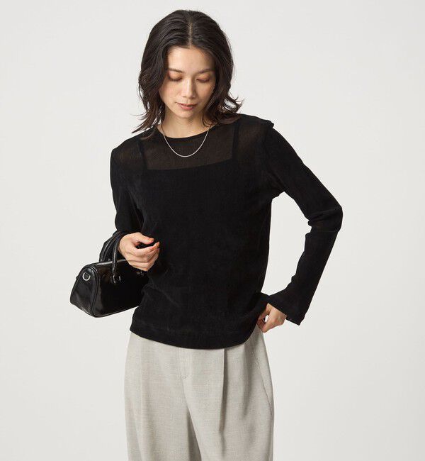 UNITED ARROWS green label relaxing「極みシアーフロッキーT」|Tシャツ・カットソー|