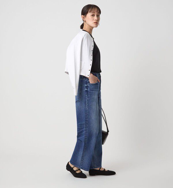 UNITED ARROWS green label relaxing「【別注】＜HEALTHY DENIM＞ストレート ワイド デニム パンツ」|デニム|
