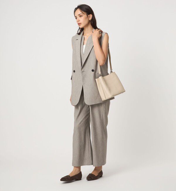 UNITED ARROWS green label relaxing「チェーンハンドル 2WAY スクエアバッグ ショルダーバッグ」|ショルダー・メッセンジャー|