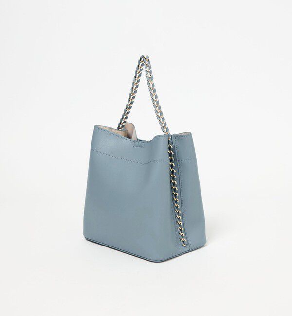 UNITED ARROWS green label relaxing「チェーンハンドル 2WAY スクエアバッグ ショルダーバッグ」|ショルダー・メッセンジャー|