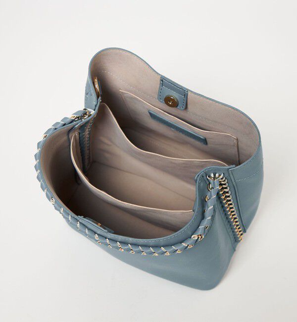 UNITED ARROWS green label relaxing「チェーンハンドル 2WAY スクエアバッグ ショルダーバッグ」|ショルダー・メッセンジャー|