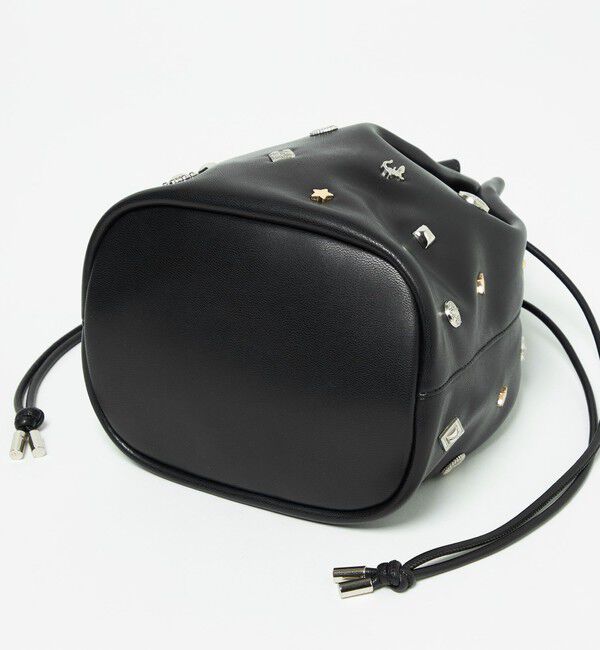 UNITED ARROWS green label relaxing「スタッズ ドローストリング バッグ」|ショルダー・メッセンジャー|