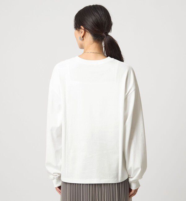 UNITED ARROWS green label relaxing「ロゴ ロングスリーブ Tシャツ」|Tシャツ・カットソー|