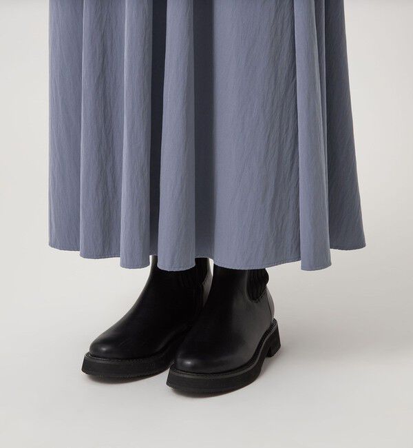 UNITED ARROWS green label relaxing「ボリューム ギャザー スカート」|フレア|