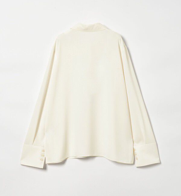 EMMEL REFINES「＜EMMEL REFINES＞EM パイピングエリ トロミシャツ」|シャツ・ブラウス|