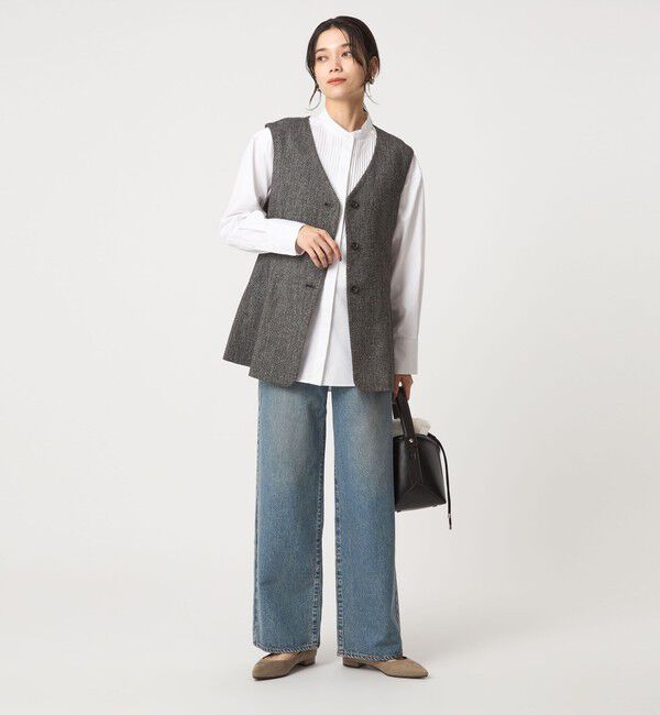 UNITED ARROWS green label relaxing「ピンタック シャツ」|シャツ・ブラウス|