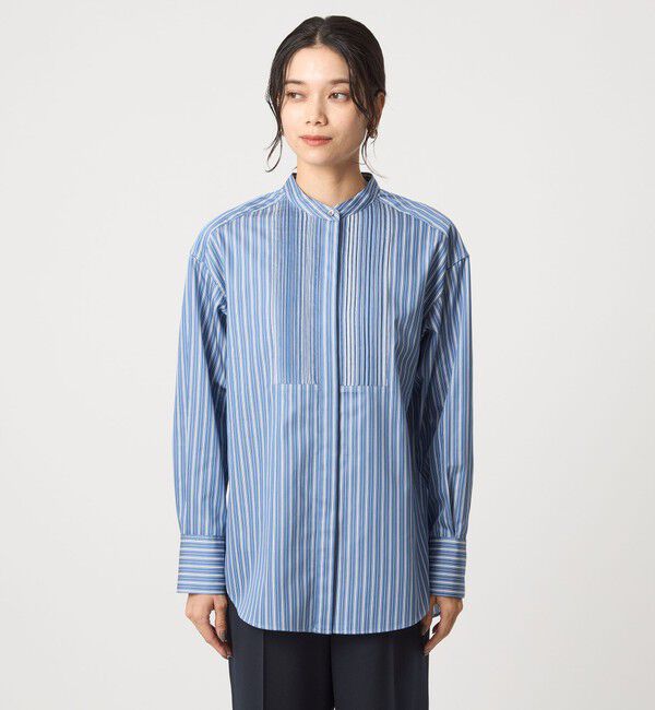 UNITED ARROWS green label relaxing「ピンタック シャツ」|シャツ・ブラウス|