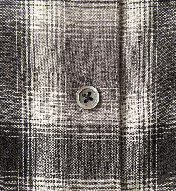 UNITED ARROWS green label relaxing「［size SHORTあり］ウール混ボイル シャツ -ウォッシャブル-」|シャツ・ブラウス|