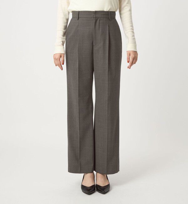 UNITED ARROWS green label relaxing「［size SHORT/TALLあり］カチリラ ストレート パンツ -ウォッシャブル・ストレッチ-」|スラックス|