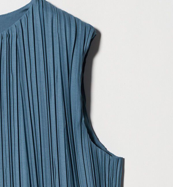 UNITED ARROWS green label relaxing「チンツボイル プリーツ ワンピース」|ドレス|