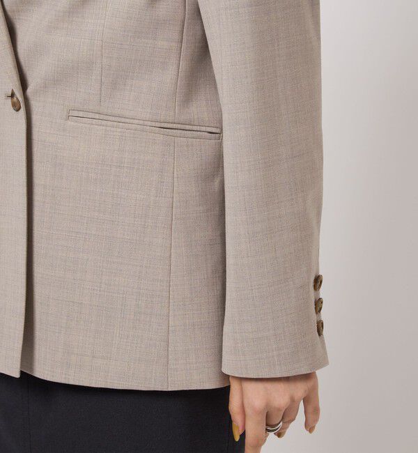 UNITED ARROWS green label relaxing「カチリラ ダブル ジャケット -ウォッシャブル・ストレッチ-」|テーラードジャケット|