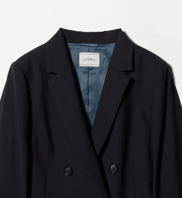 UNITED ARROWS green label relaxing「カチリラ ダブル ジャケット -ウォッシャブル・ストレッチ-」|テーラードジャケット|