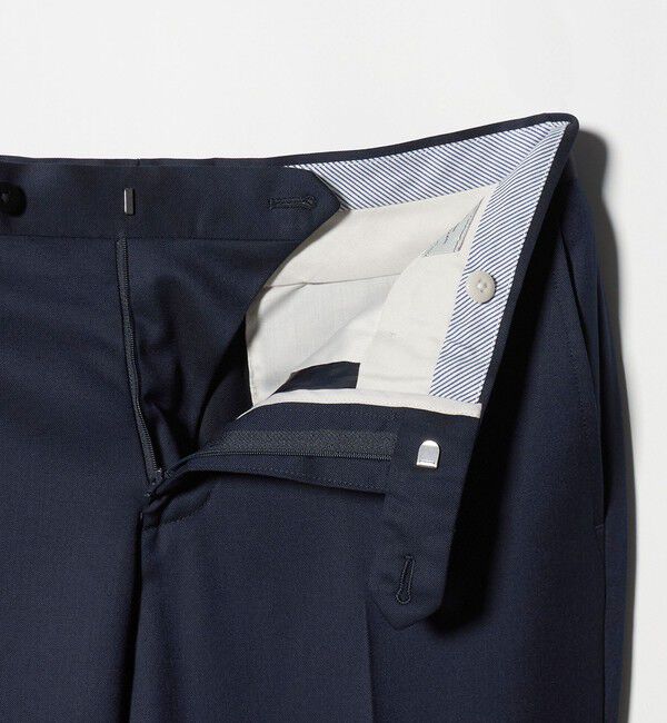 UNITED ARROWS green label relaxing「REDA サージ スリム ノープリーツ スーツパンツ」|スラックス|