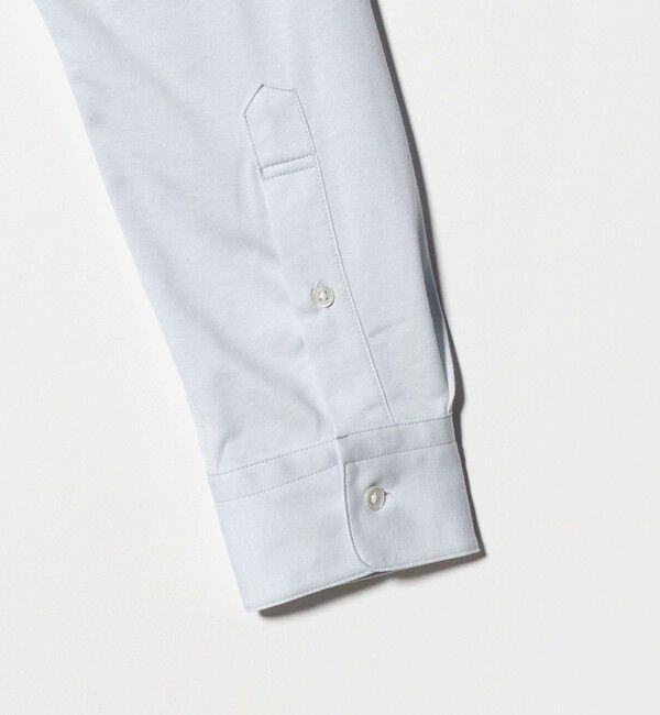 UNITED ARROWS green label relaxing「エブリット TC ジャージー スナップ ボタンダウン シャツ -イージーアイロン・吸水速乾・抗菌-」|シャツ・ブラウス|