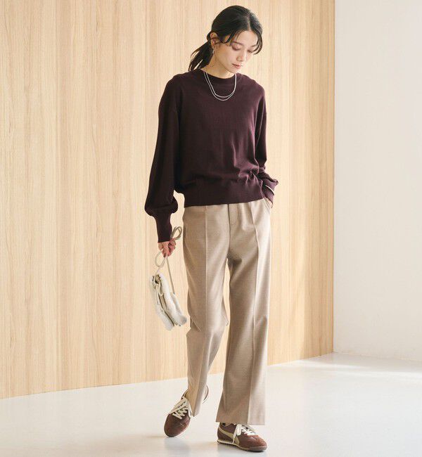 UNITED ARROWS green label relaxing「エブリニット クルーネック ウォッシャブル」|ニット・セーター|