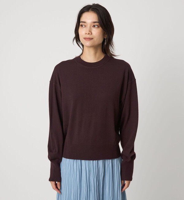 UNITED ARROWS green label relaxing「エブリニット クルーネック ウォッシャブル」|ニット・セーター|