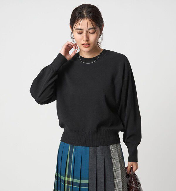 UNITED ARROWS green label relaxing「パフニット プルオーバー ウォッシャブル」|ニット・セーター|