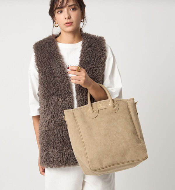 UNITED ARROWS green label relaxing「【別注】＜YOUNG&OLSEN The DRYGOODS STORE＞トートバッグ（MEDIUM） 」|トートバッグ|BEIGE