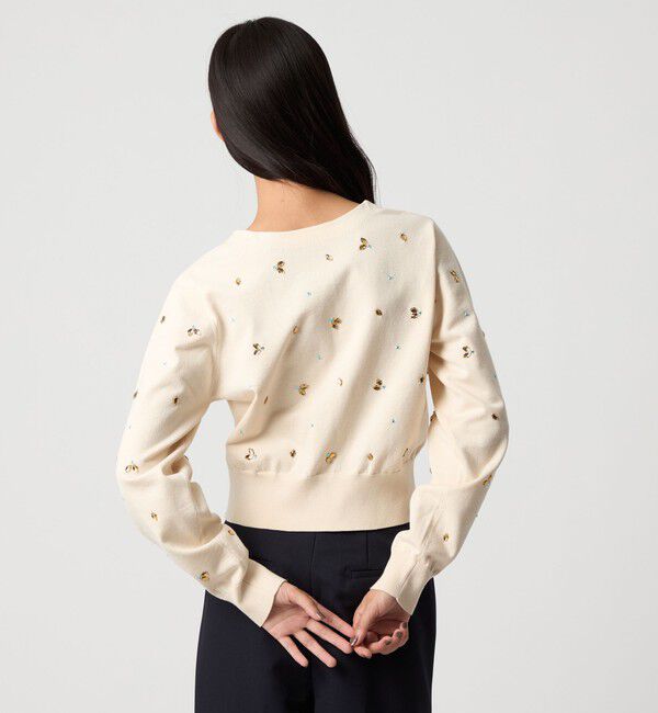 EMMEL REFINES「＜EMMEL REFINES＞EM ビジュー 2WAY カーディガン」|カーディガン|