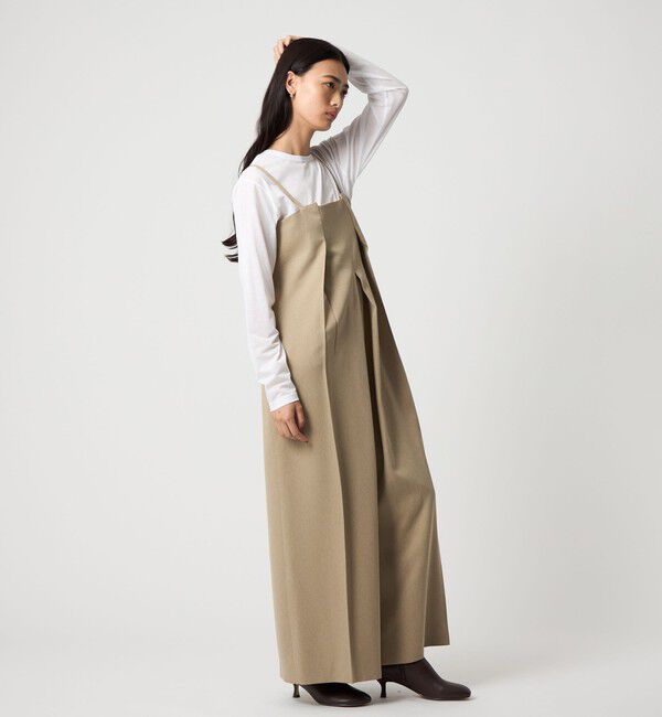 EMMEL REFINES「＜EMMEL REFINES＞EM ボックスタック キャミサロペット」|オールインワン|