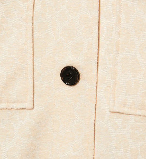 EMMEL REFINES「＜EMMEL REFINES＞EM レオパード ジャカード シャツ ジャケット」|その他|