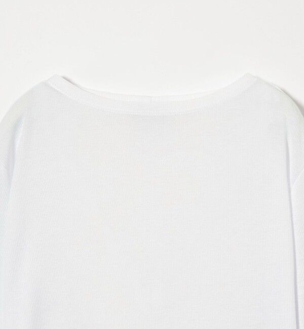 EMMEL REFINES「＜EMMEL REFINES＞EM テレコ ボートネック ロングスリーブ カットソー」|Tシャツ・カットソー|