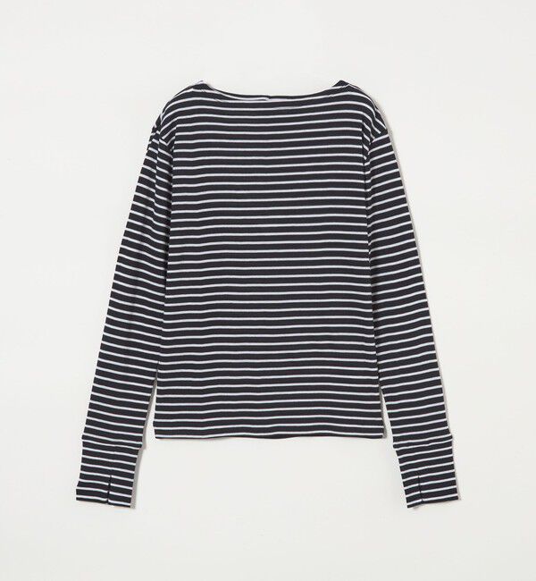 EMMEL REFINES「＜EMMEL REFINES＞EM テレコ ボートネック ロングスリーブ カットソー」|Tシャツ・カットソー|その他1