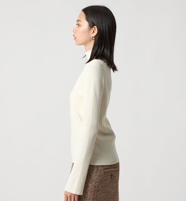 EMMEL REFINES「＜EMMEL REFINES＞EM HW ソデボタン タートルニット」|ニット・セーター|